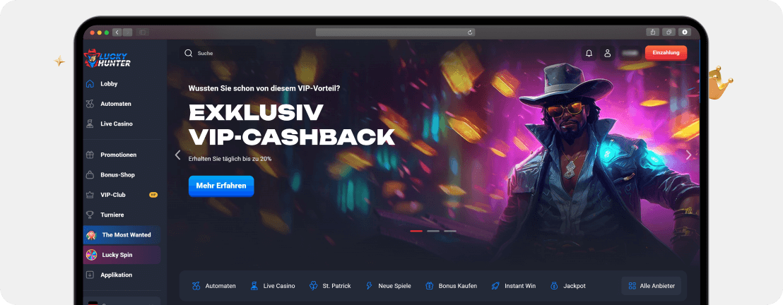 Lucky Hunter Casino – Erfahrungen & Testbericht 2026