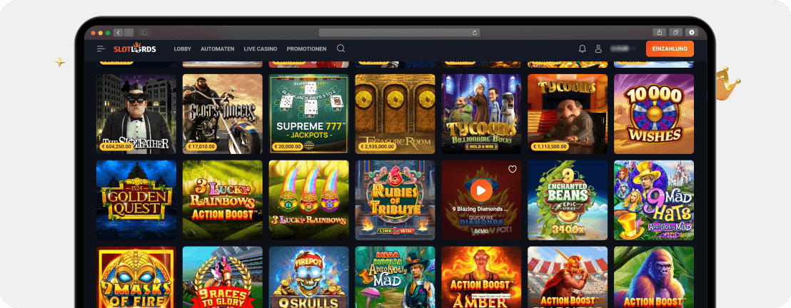 Slot Lords Casino – Erfahrungen & Testbericht 2026