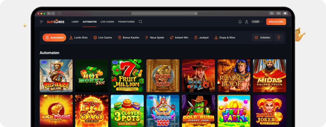 Slot Lords Casino – Erfahrungen & Testbericht 2026