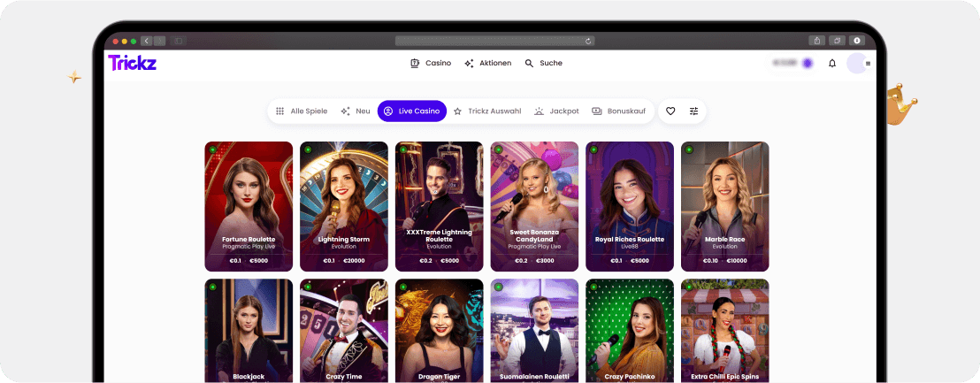 Trickz Casino – Erfahrungen & Testbericht 2026