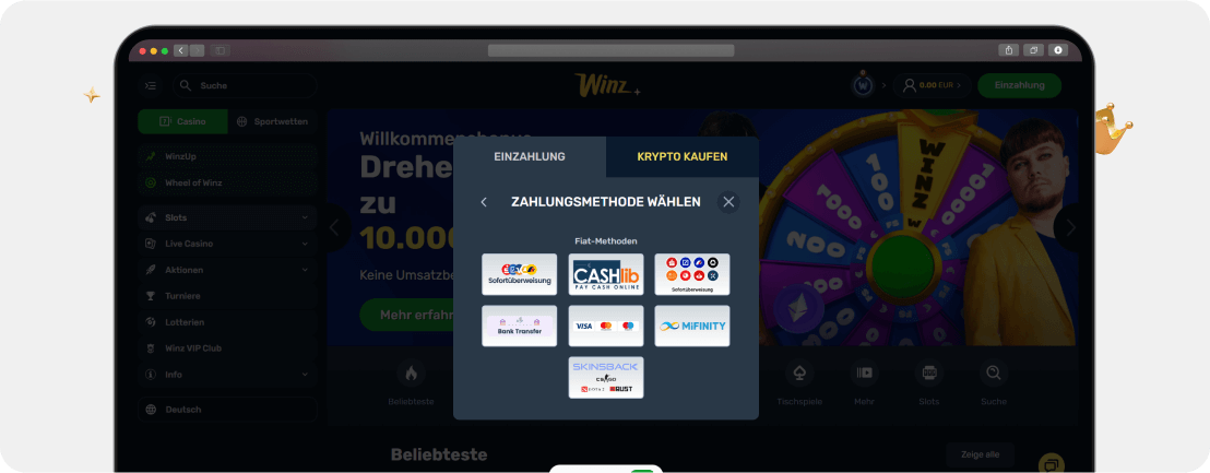 Winz.io Casino – Erfahrungen & Testbericht 2026