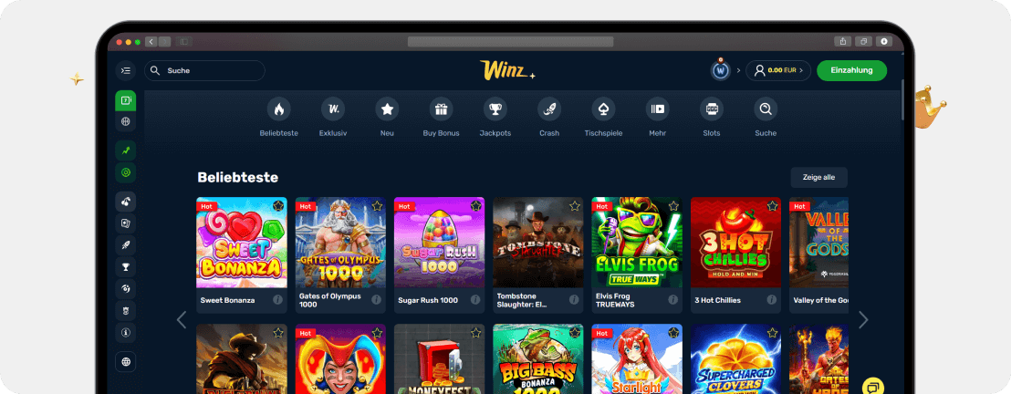 Winz.io Casino – Erfahrungen & Testbericht 2026