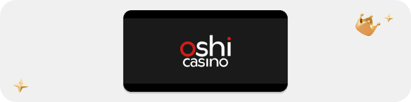 Oshi Casino Logo Banner