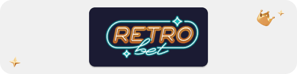 RetroBet Casino Logo Banner