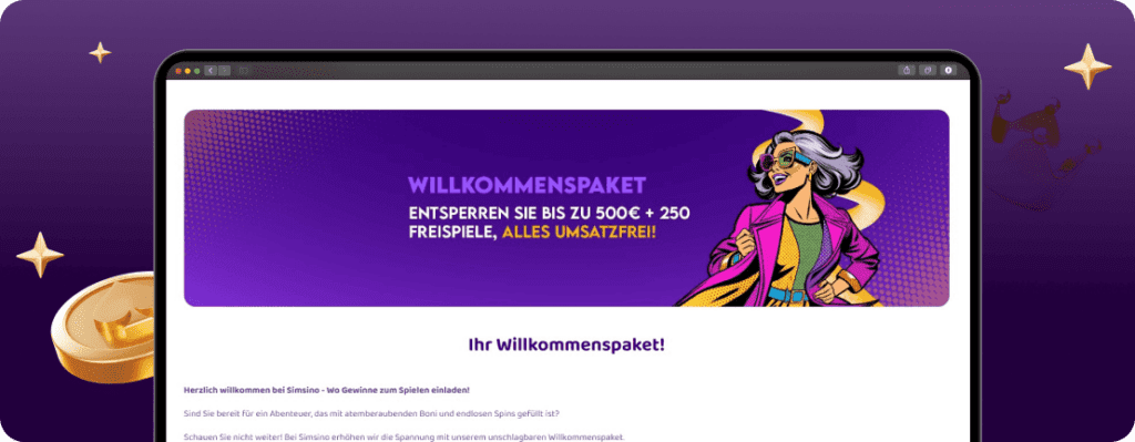 Simsinos Casino – Erfahrungen & Testbericht 2026