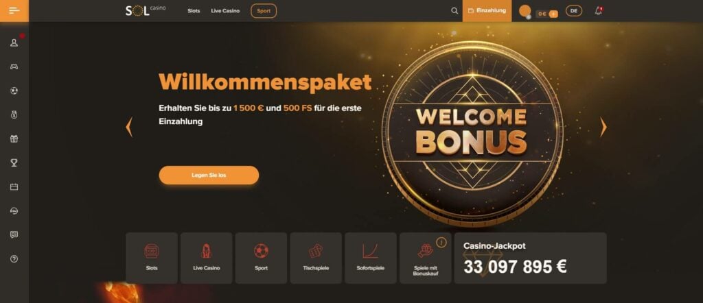Sol Casino Erfahrungen & Testbericht 2026