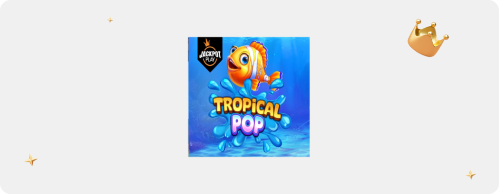 Tropical Pop Slot Logo Banner OSC