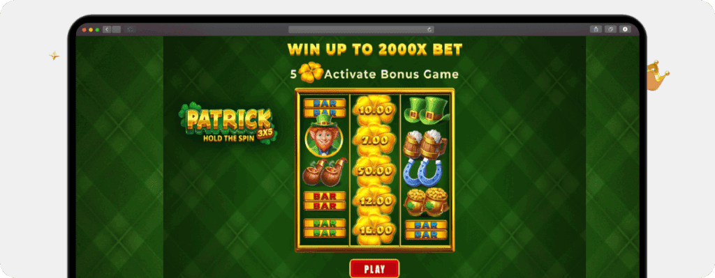 Neue St Patrick Slot