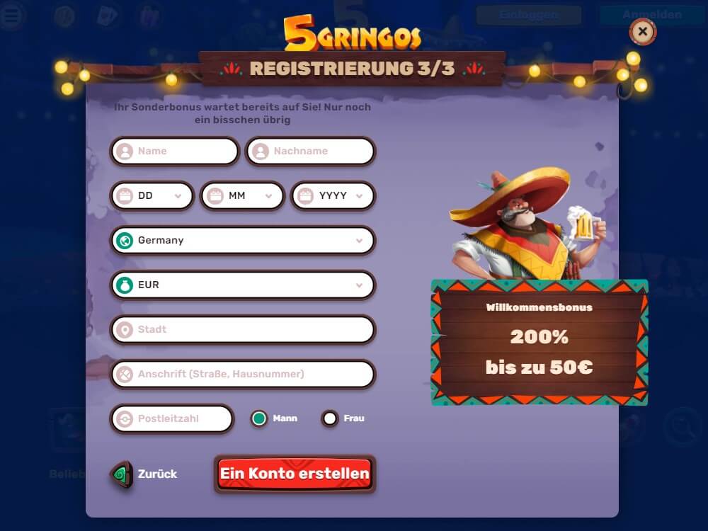 5gringos bonuses