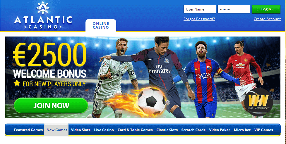 Atlantic casino HP SS