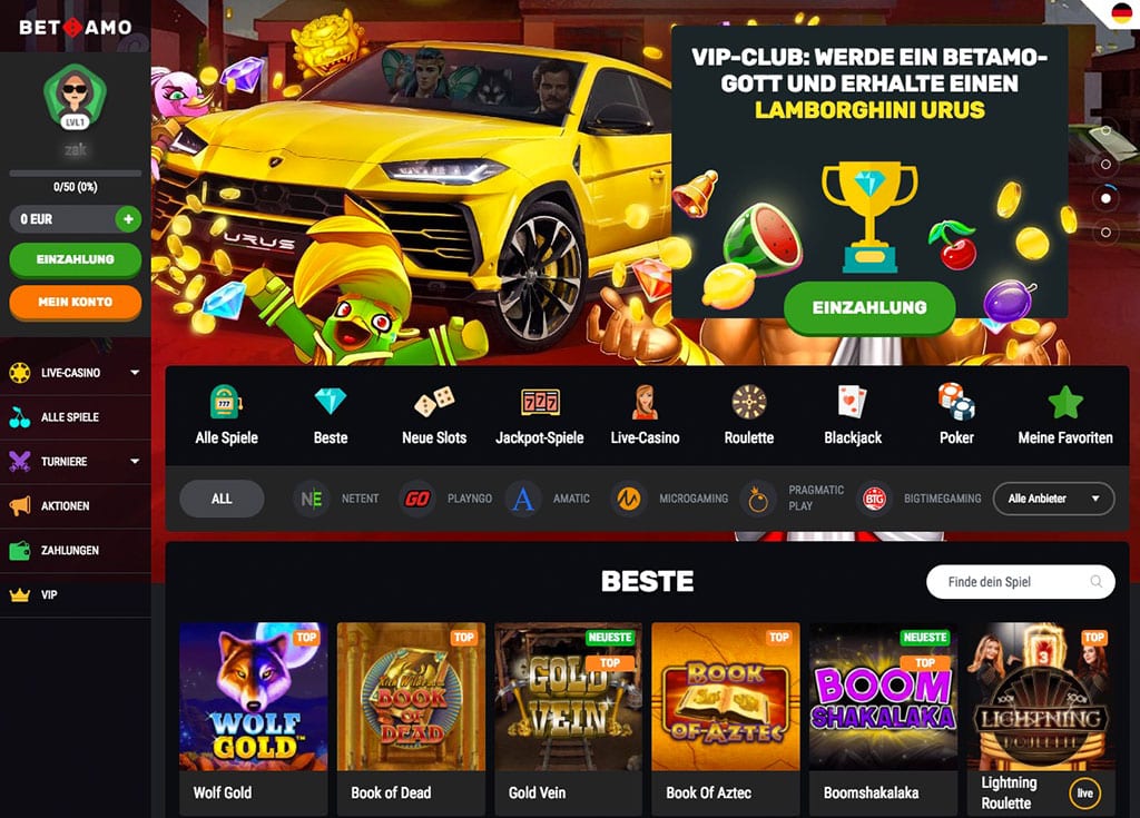 Betamo Casino Erfahrungen – Test & Bewertung 2025