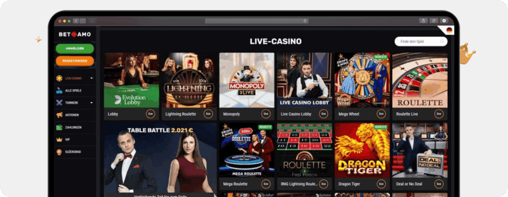 Betamo Live Casino