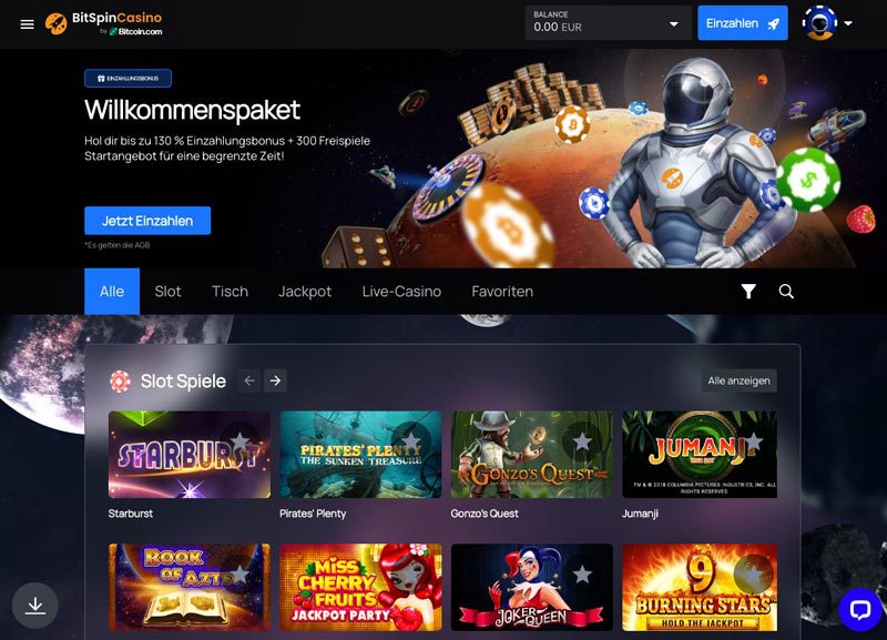 BitSpinCasino – Erfahrungen & Testbericht 2025