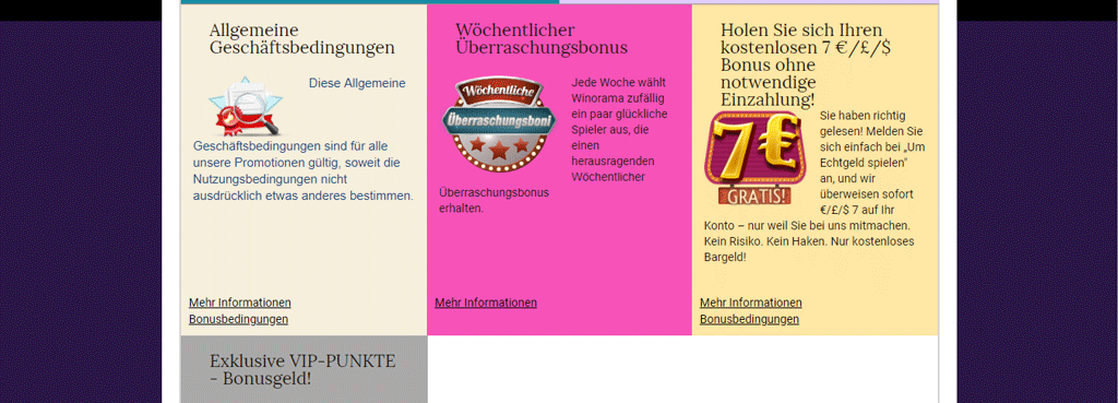 Winorama Casino Erfahrungen – Test & Bewertung 2025