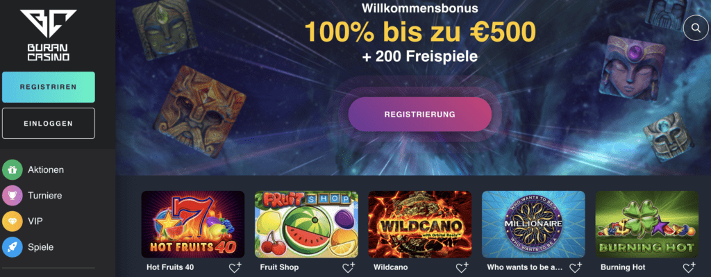 BuranCasino Erfahrungen – Test & Bewertung 2025