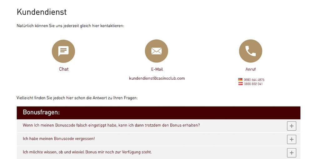 CasinoClub Erfahrungen – Test & Bewertung 2025