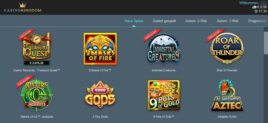 Casino Kingdom Erfahrungen – Test & Bewertung 2025