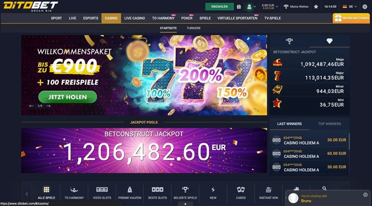 Ditobet Casino – Erfahrungen & Testbericht 2026