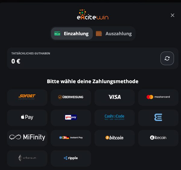 Excitewin Casino – Erfahrungen & Testbericht 2025
