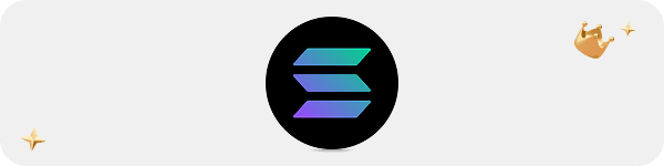 Solana Logo als Symbol der Kryptowährung SOL für Casino Einzahlungen