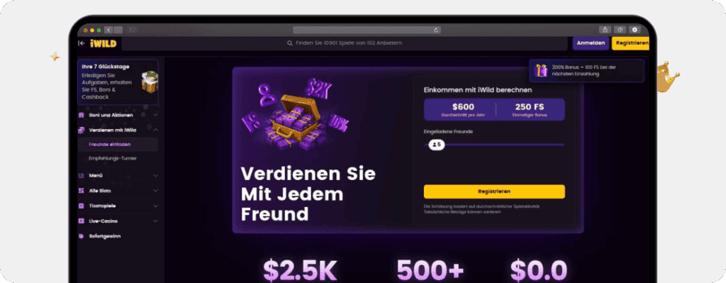 Freundschaftsbonus iwild