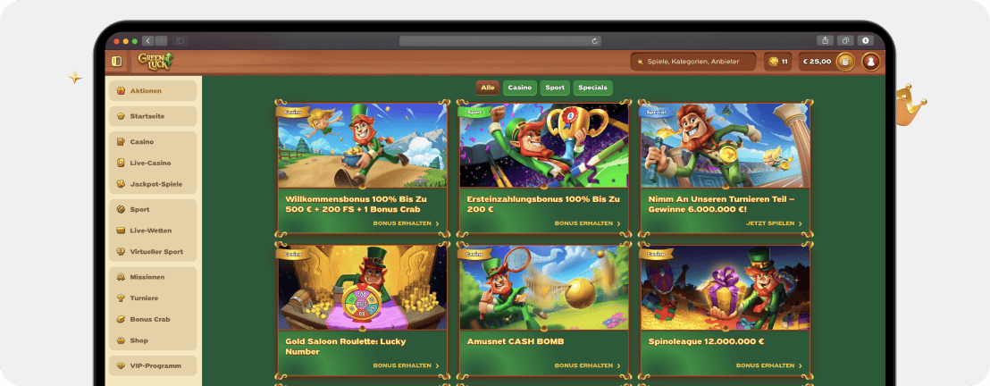 Greenluck Casino Erfahrungen & Testbericht 2026