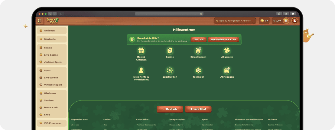 Greenluck Casino Erfahrungen & Testbericht 2026