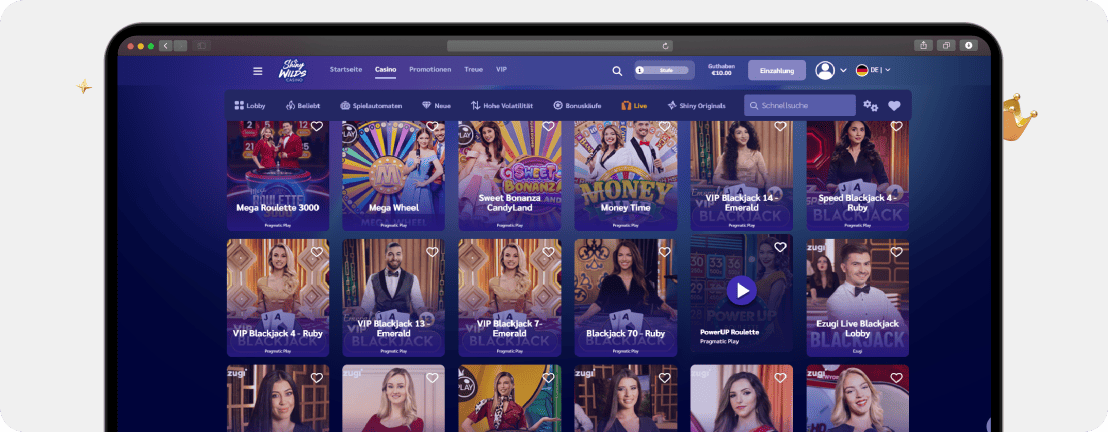 Shiny Wilds Casino – Erfahrungen & Testbericht 2026