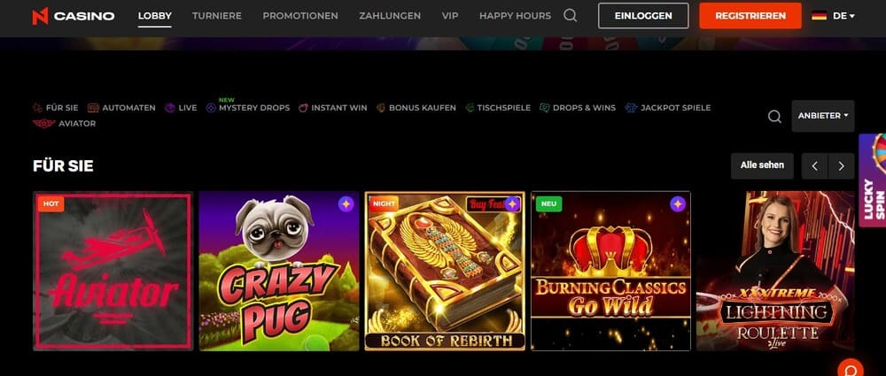 N1 Casino Erfahrungen – Test & Bewertung 2025