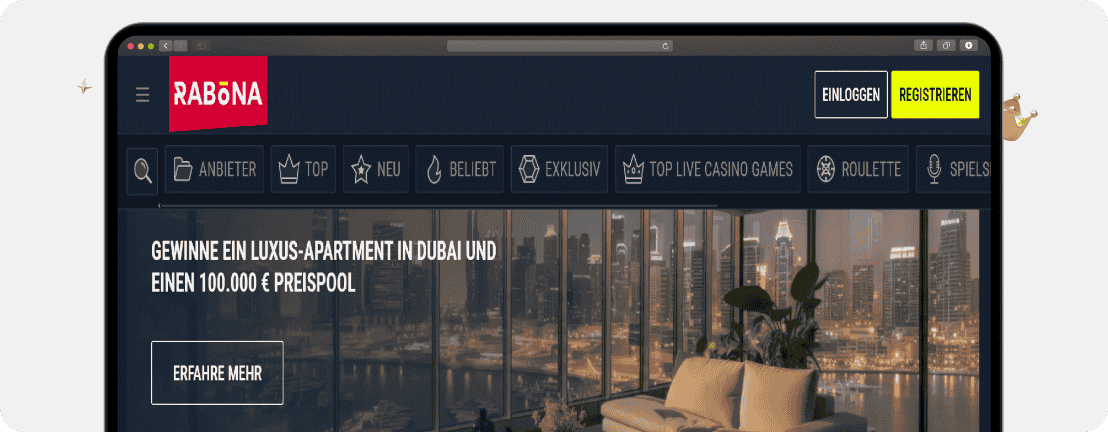 Rabona Casino – Erfahrungen & Testbericht 2026