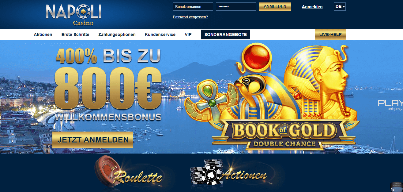 Casino Napoli Erfahrungen – Test & Bewertung 2025