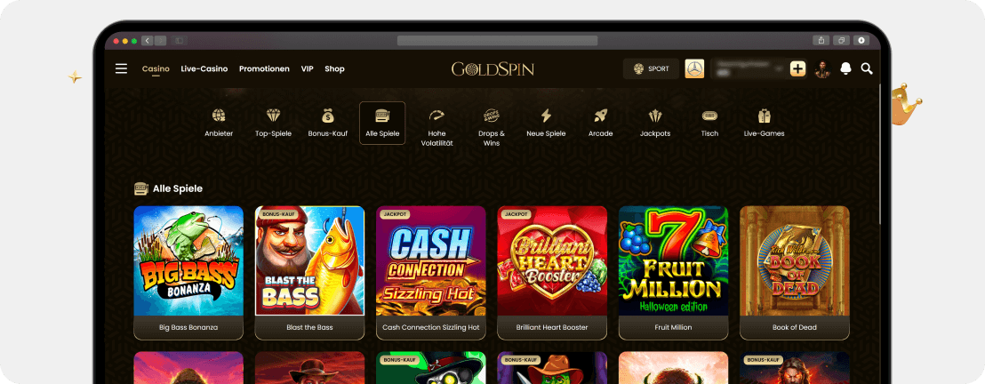 Goldspin Casino – Erfahrungen & Testbericht 2025