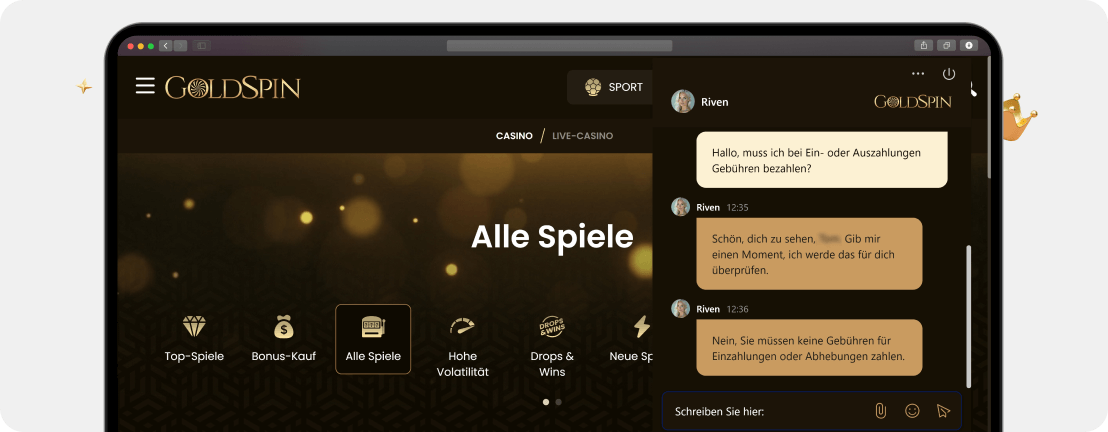 Goldspin Casino – Erfahrungen & Testbericht 2025