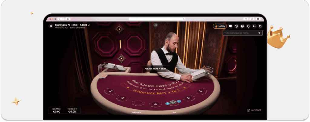OSC - cbet - Live Blackjack Online Casino