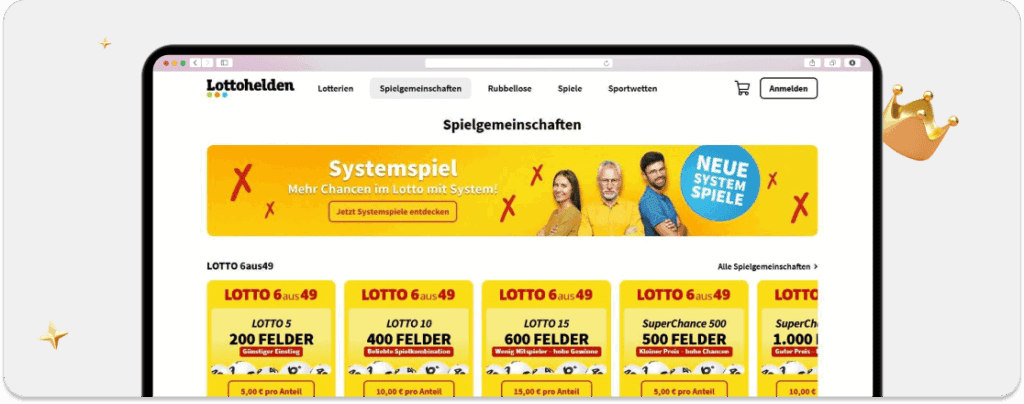 OSC - Lottoanbieter - Lottohelden Spielgemeinschaften