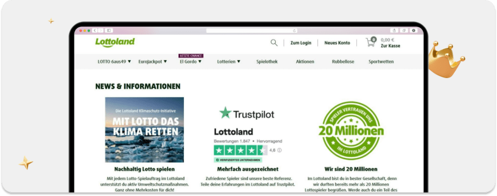 OSC - Lottoanbieter - Lottoland Vertrauen