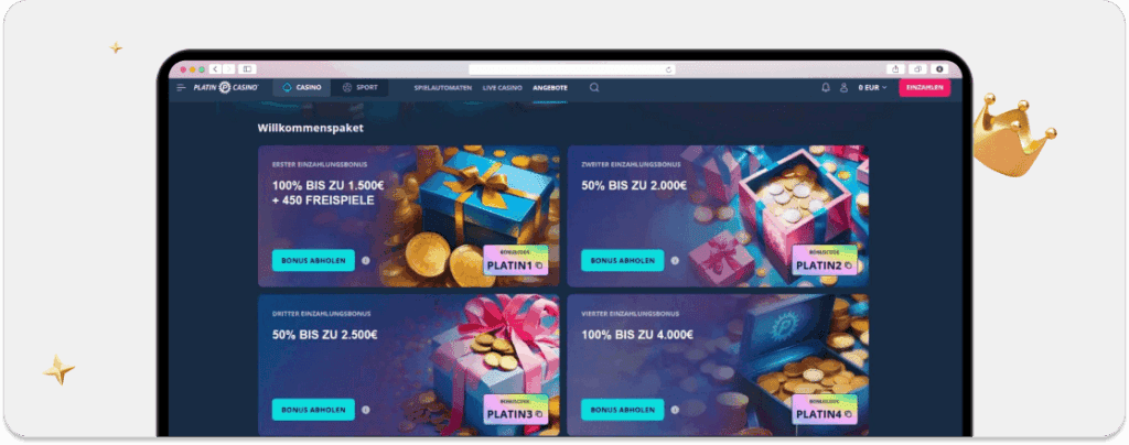 OSC - Platincasino - Bonus
