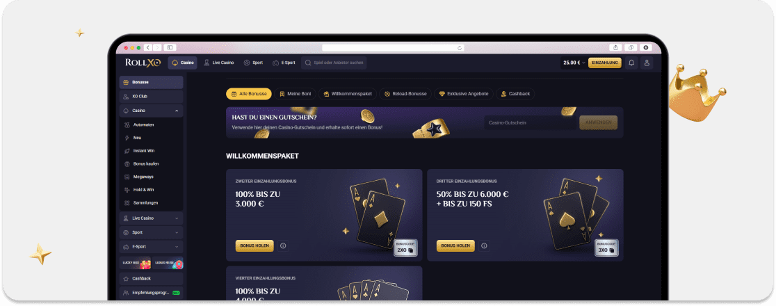 RollXO Casino Erfahrungen & Testbericht 2026