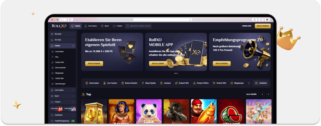 RollXO Casino Erfahrungen & Testbericht 2026
