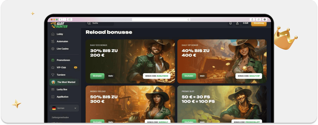 Slothunter Casino Erfahrungen & Testbericht 2026