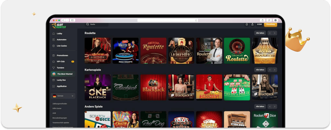Slothunter Casino Erfahrungen & Testbericht 2026