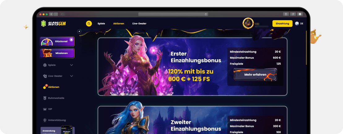 Slotsgem Casino – Erfahrungen & Testbericht 2025