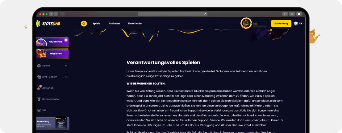 Slotsgem Casino – Erfahrungen & Testbericht 2025