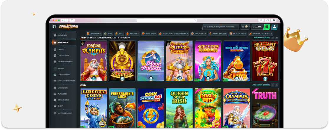 Spinational Casino Erfahrungen & Testbericht 2026