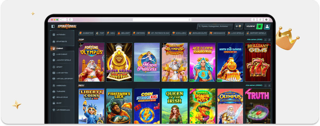 Spinational Casino Erfahrungen & Testbericht 2026