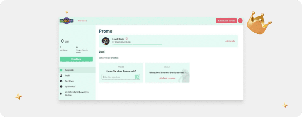 OSC - Spinia - Promo-Codes