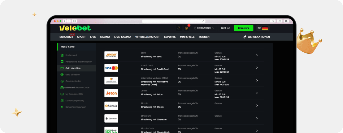 Velobet Casino – Erfahrungen & Testbericht 2025