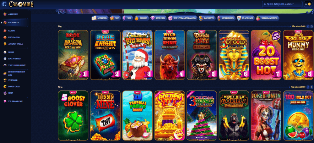Casombie Casino – Erfahrungen & Testbericht 2025