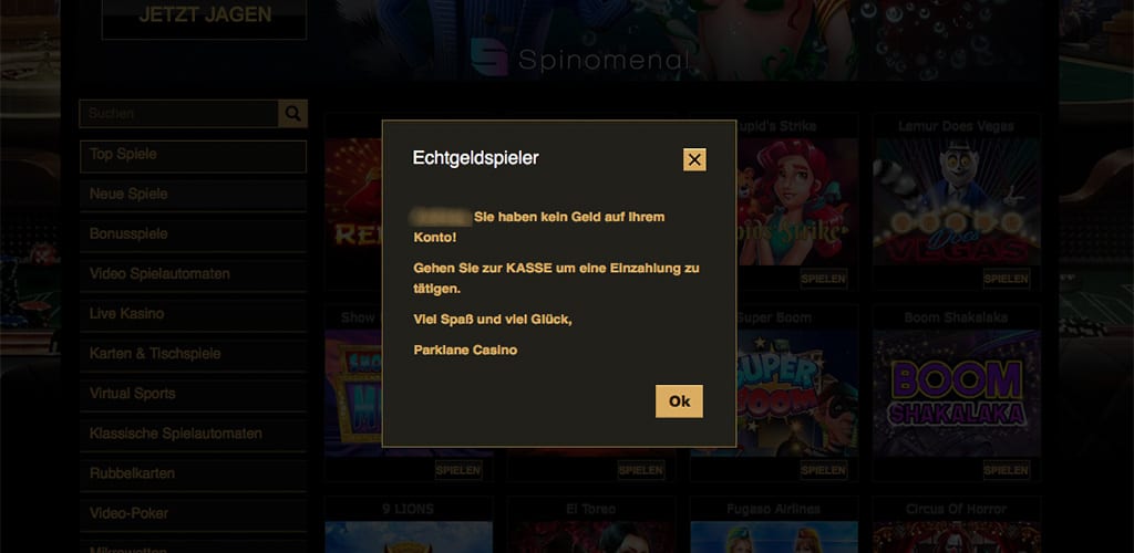 ParkLane Casino Erfahrungen – Test & Bewertung 2025