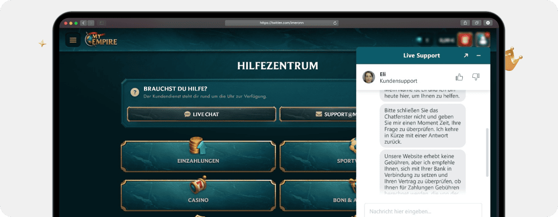 MyEmpire Casino – Erfahrungen & Testbericht 2025
